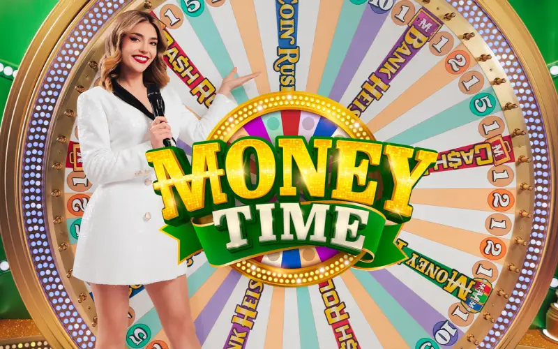 Lancez le jeu télévisé en direct Money Time sur le casino Quickwin.