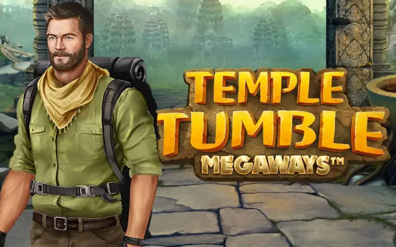 Détruisez les blocs de pierre sur la machine à sous Temple Tumble Megaways de Quickwin.